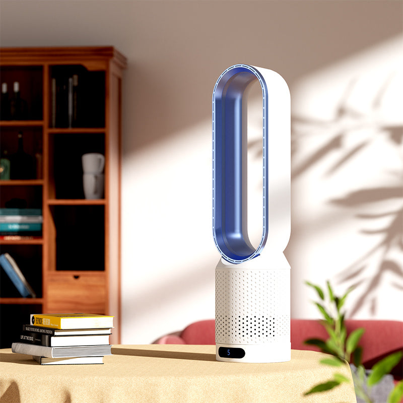 Airpure | Enfriador de aire 3-en-1 con purificador de aire | Oscilación y LED táctil