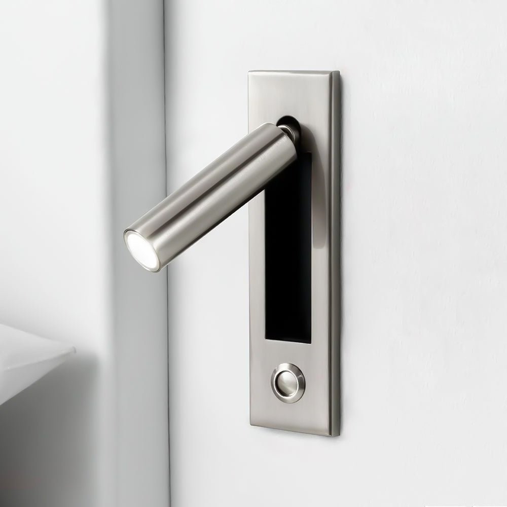Lámpara de Lectura LED Plegable para Pared para Cama y Estudio – Ajustable, Ahorra Espacio y Luz Direccionada