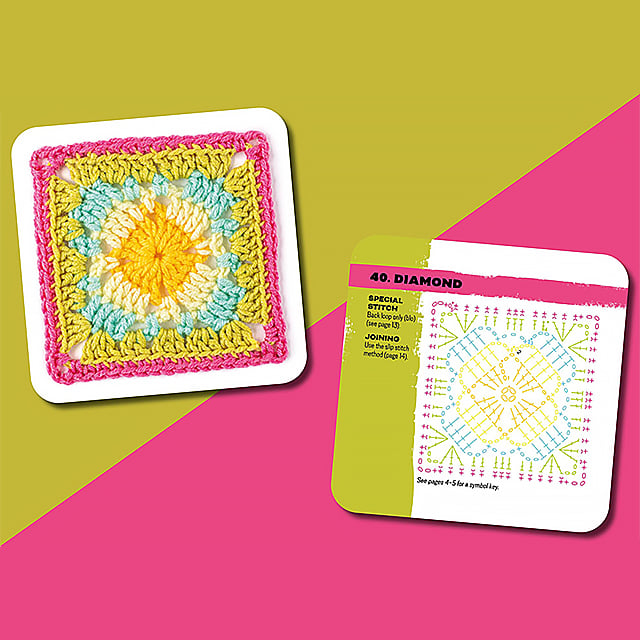 CrochetMagic - Set de Tarjetas de Granny Square | 50% DESCUENTO