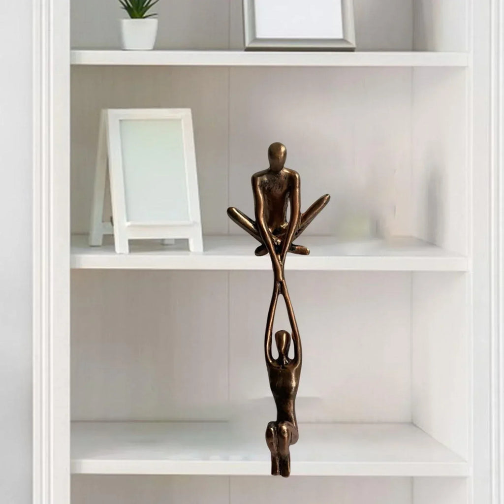 Amor Eterno y Fuerza | Escultura Figurita | Decoración para el Hogar | Decoración Única
