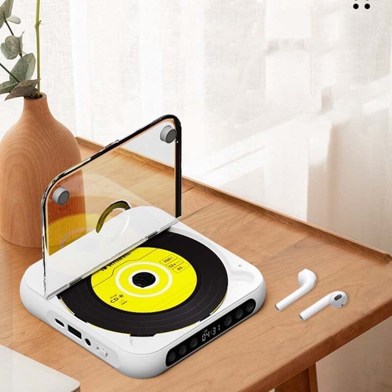 Noxord | Reproductor de CD portátil compatible con Bluetooth