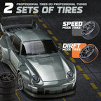 Ultimate Drift Racer 1:24 - Auto RC con Ruedas Iluminadas