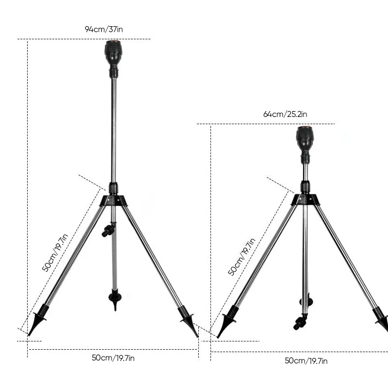 Aspersor de Trípode Rotativo | Bowlift