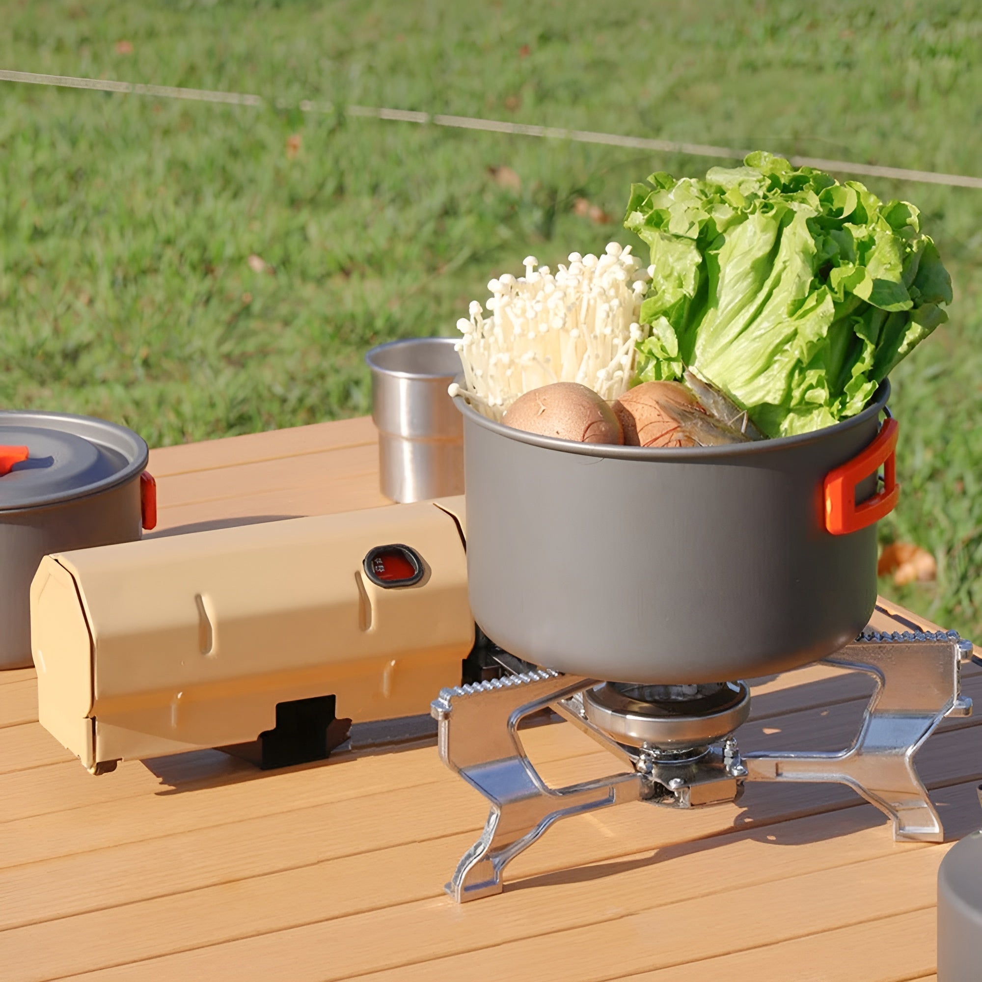 CampMaster – Cocina de camping compacta y plegable para llevar | 50% DESCUENTO