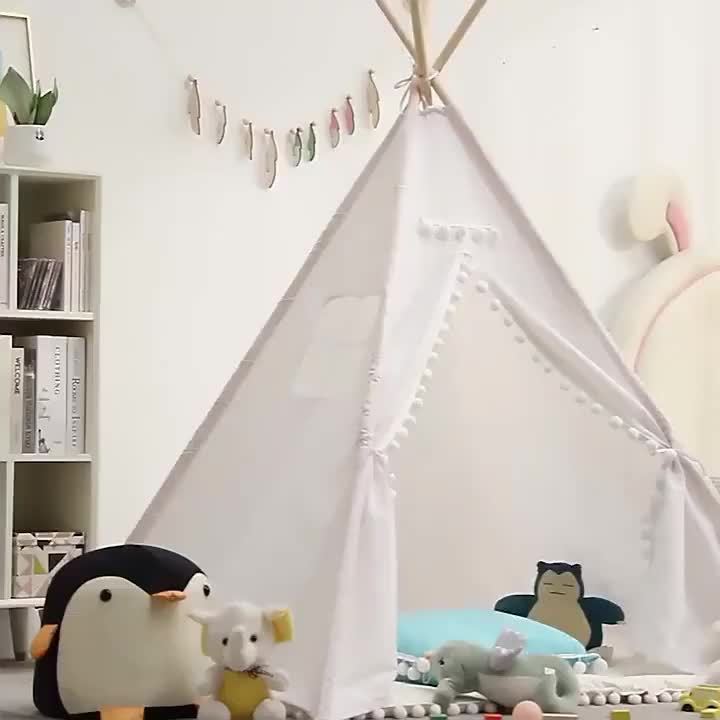 KiddieTipi Tienda Tipi Multifuncional - Tiendas Suaves para Interiores y Exteriores