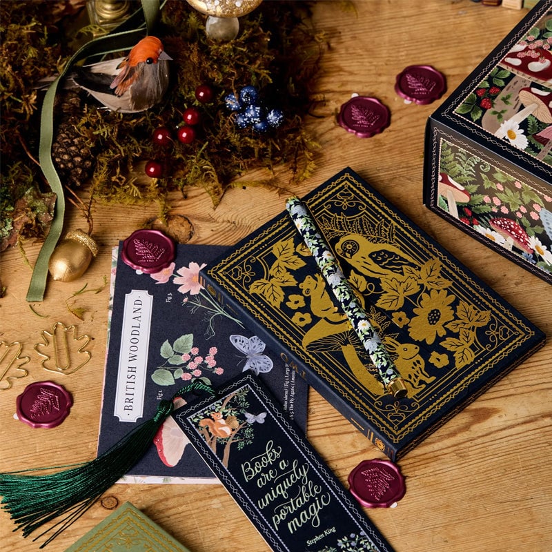 JollyJournals - Calendario de Adviento con artículos de escritura 24 sorpresas