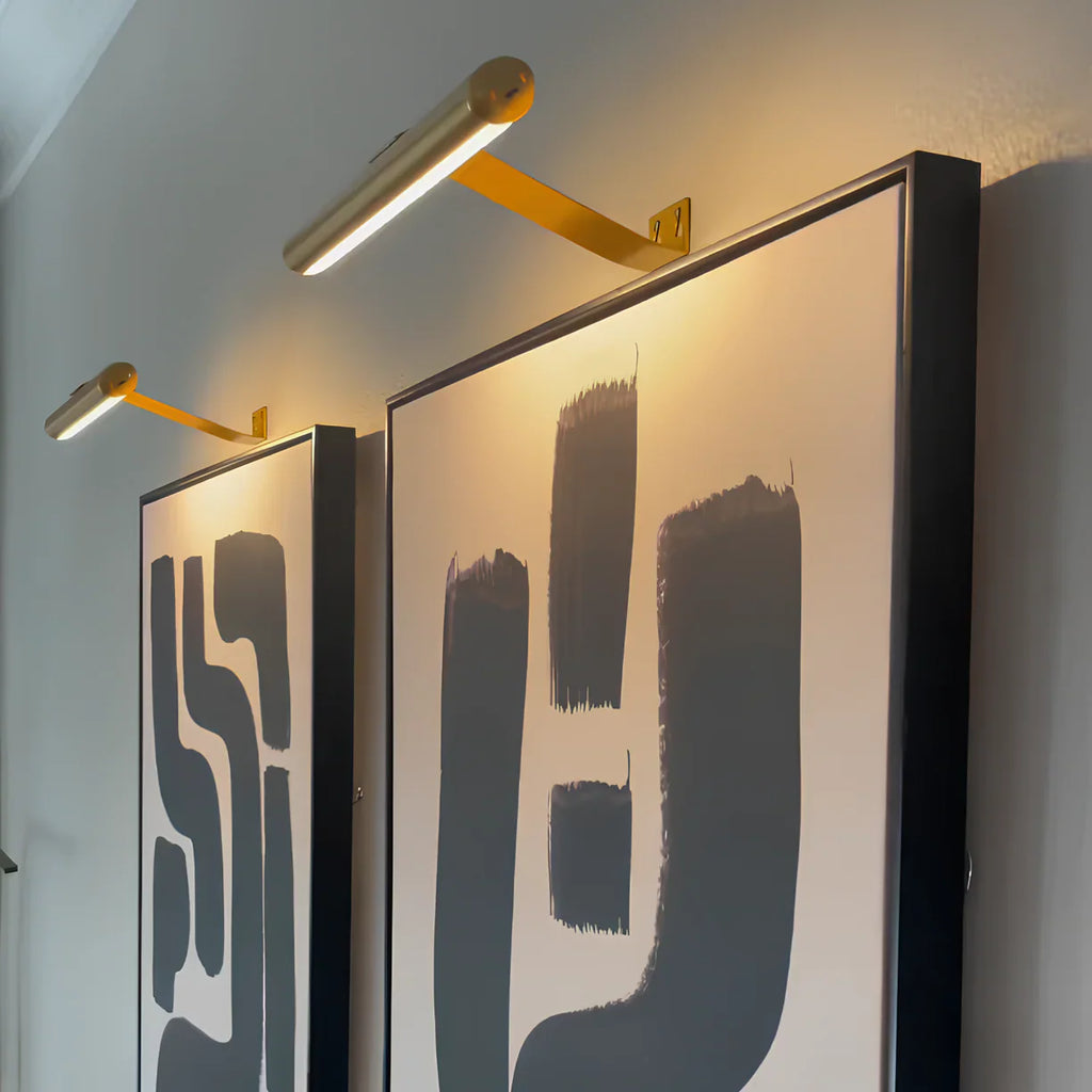 KILA Lámpara de Pared de Arte Iluminación Brillo Ajustable Luz Rotativa 360 Grados