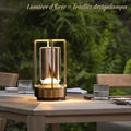 Lumière d'Orée – Lámpara de diseño inalámbrica en cristal y metal