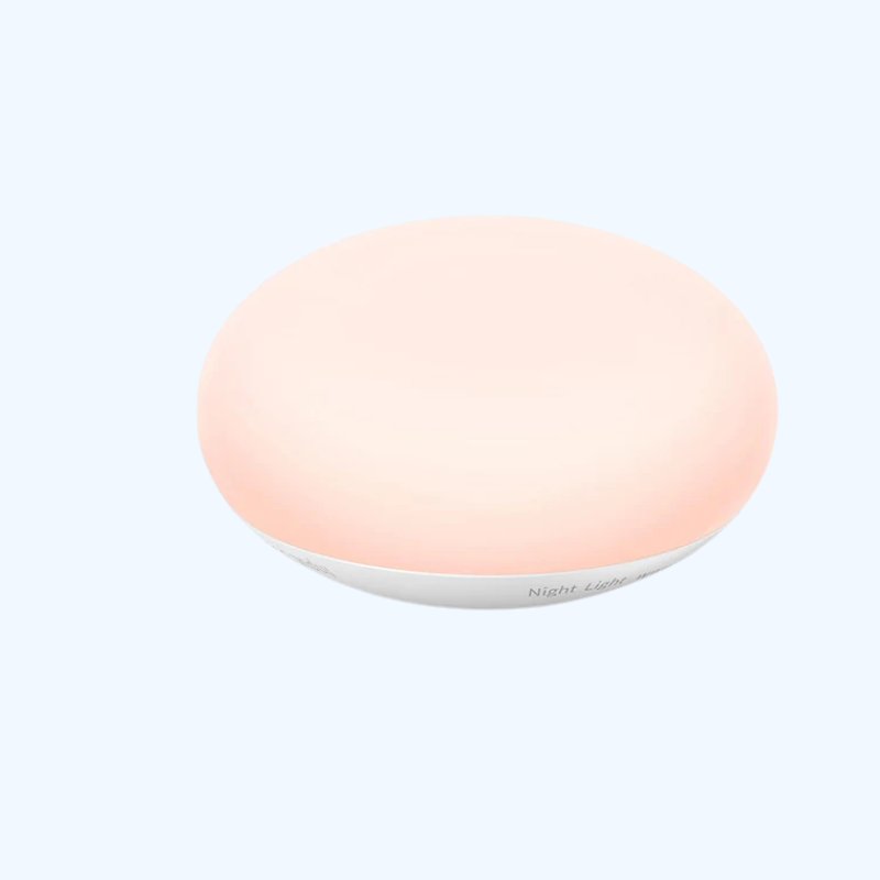 Luz Nocturna para Lactancia | Luz Táctil de Silicona Suave y Libre de BPA, Dimmer Sin Escalas Amigable con los Ojos