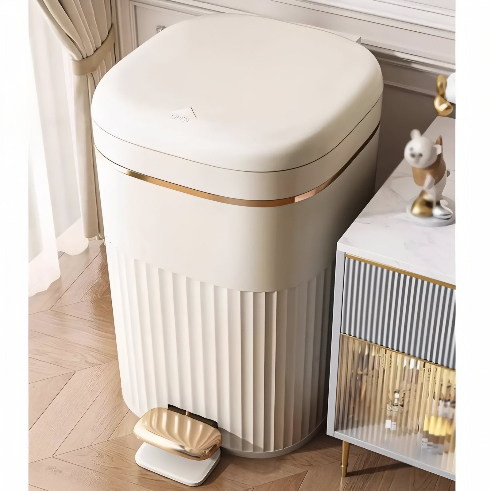 EliteBin - Papelera con diseño elegante para la eliminación sin problemas de residuos