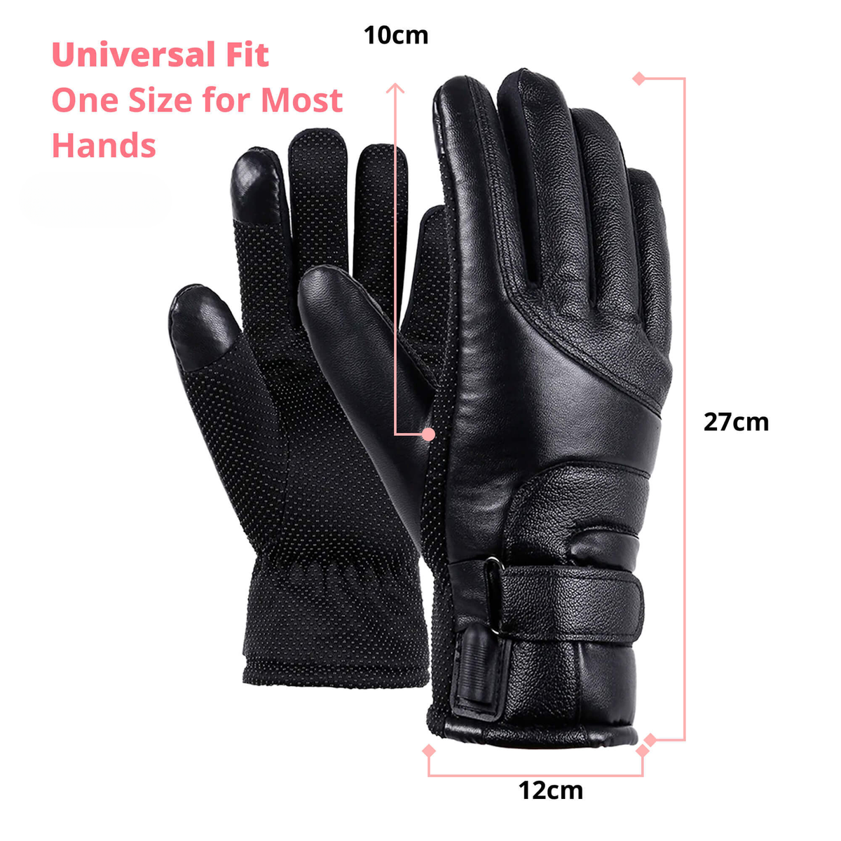 Guantes Calentados para Mujeres en el Reino Unido – Guantes Térmicos Impermeables de Invierno para Damas con Pantalla Táctil y Diseño Calentado Recargable por USB