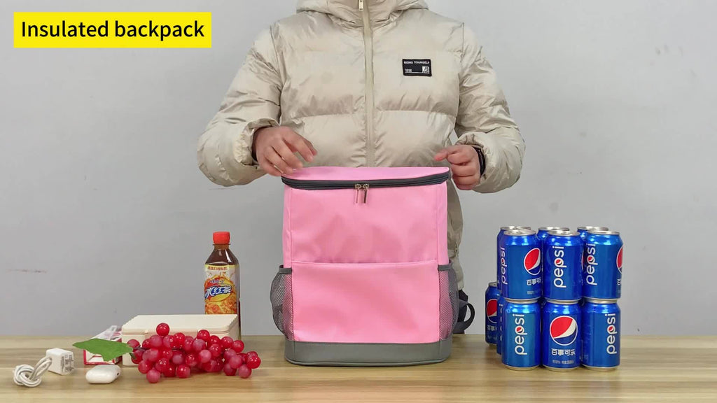 Mochila Térmica para 24 Latas – Ideal para Playa, Camping y Picnics