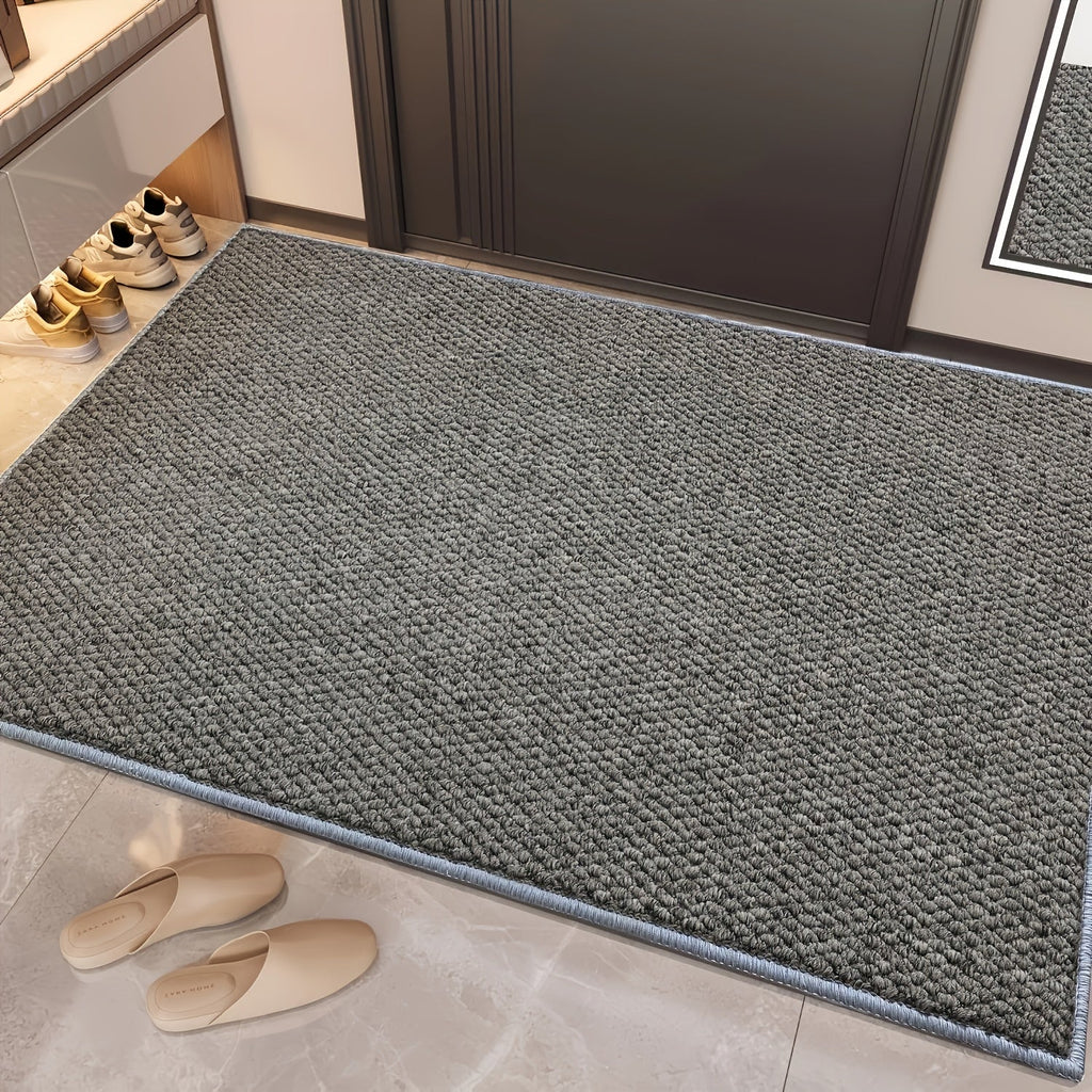LUMEDWELL - Alfombra de Entrada Decorativa con Diseño de Piña y Superficie Texturizada Antideslizante