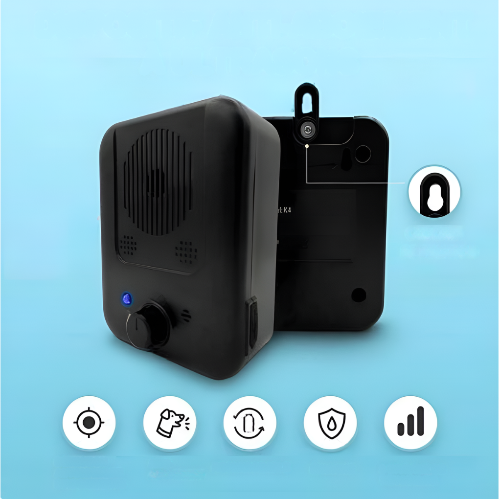 Dispositivo anti-ladrido por ultrasonido para perros