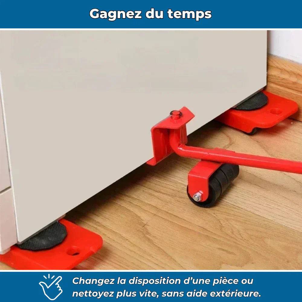 Kit de elevación práctico para muebles y electrodomésticos
