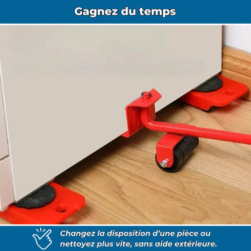 Kit de elevación práctico para muebles y electrodomésticos