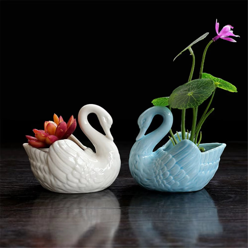 DuckNest – Maceta Decorativa con Diseño Inspirado en Patos