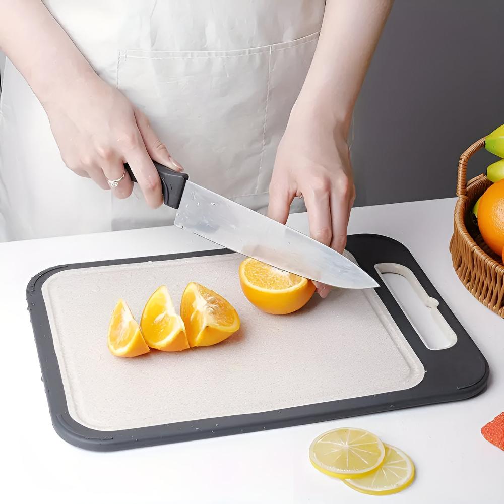 Tabla de Cortar de Acero Inoxidable Reversible