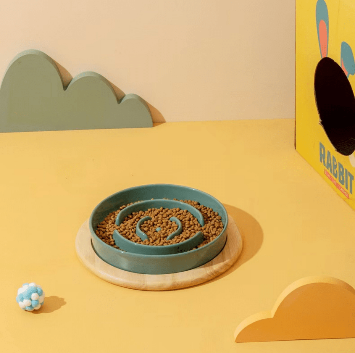LangsameKeramik - Elegante Cuenco de Cerámica para Mascotas