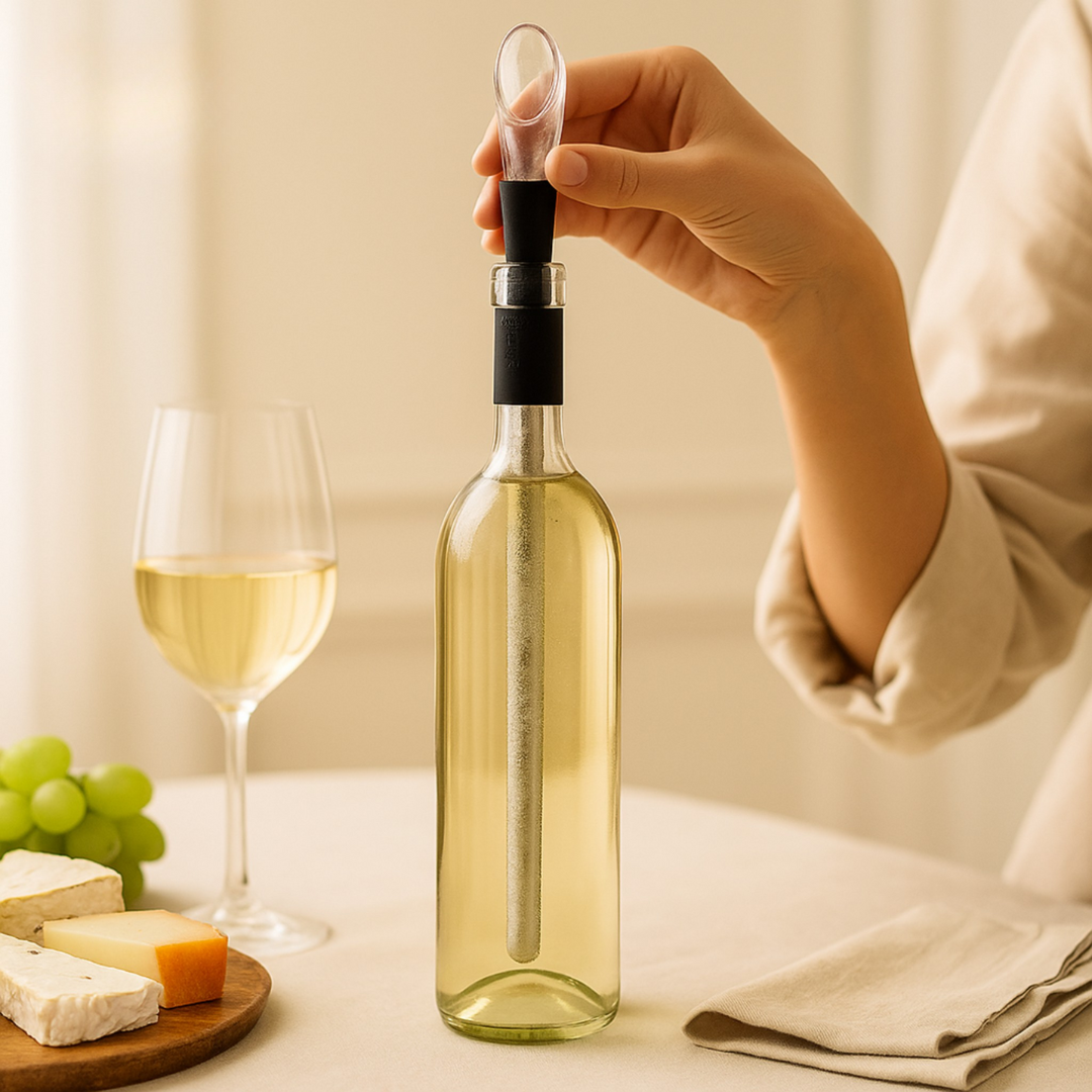 Enfriador de vino portátil de acero inoxidable