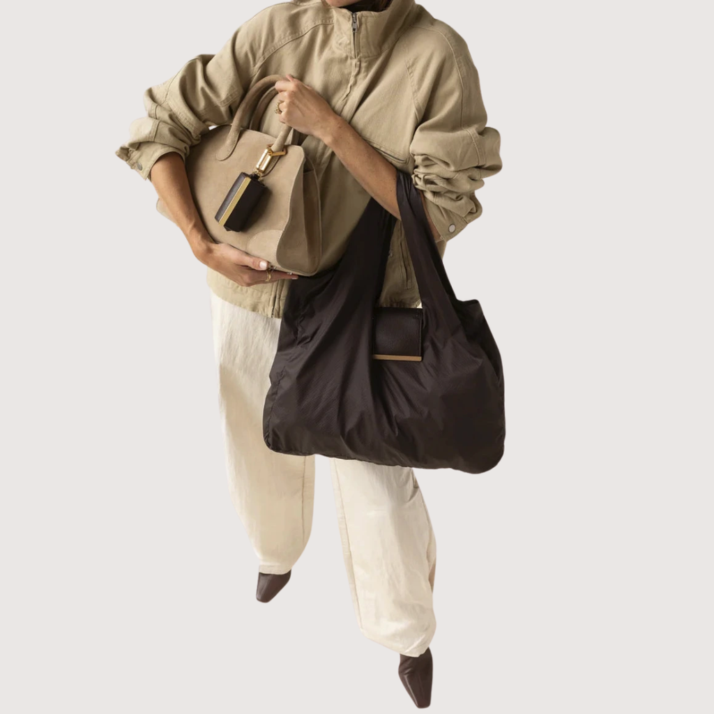 Bolsa plegable multifuncional práctica y elegante
