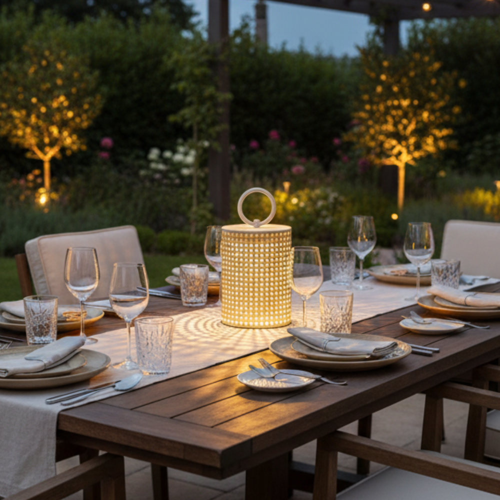 Linternas Solares Elegantes | Luces de Jardín Duraderas