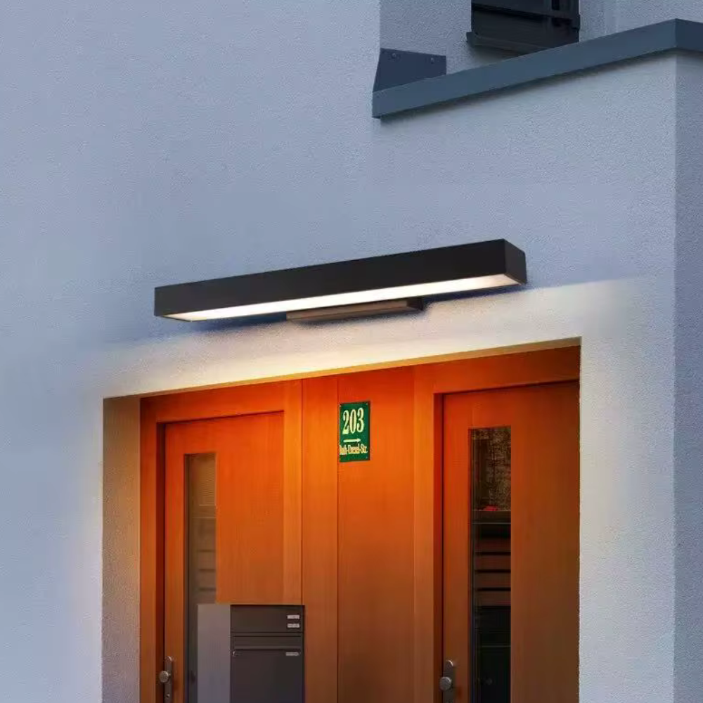 Lámpara de Pared Exterior Moderna | Luces LED a Prueba de Agua para Patios o Jardines