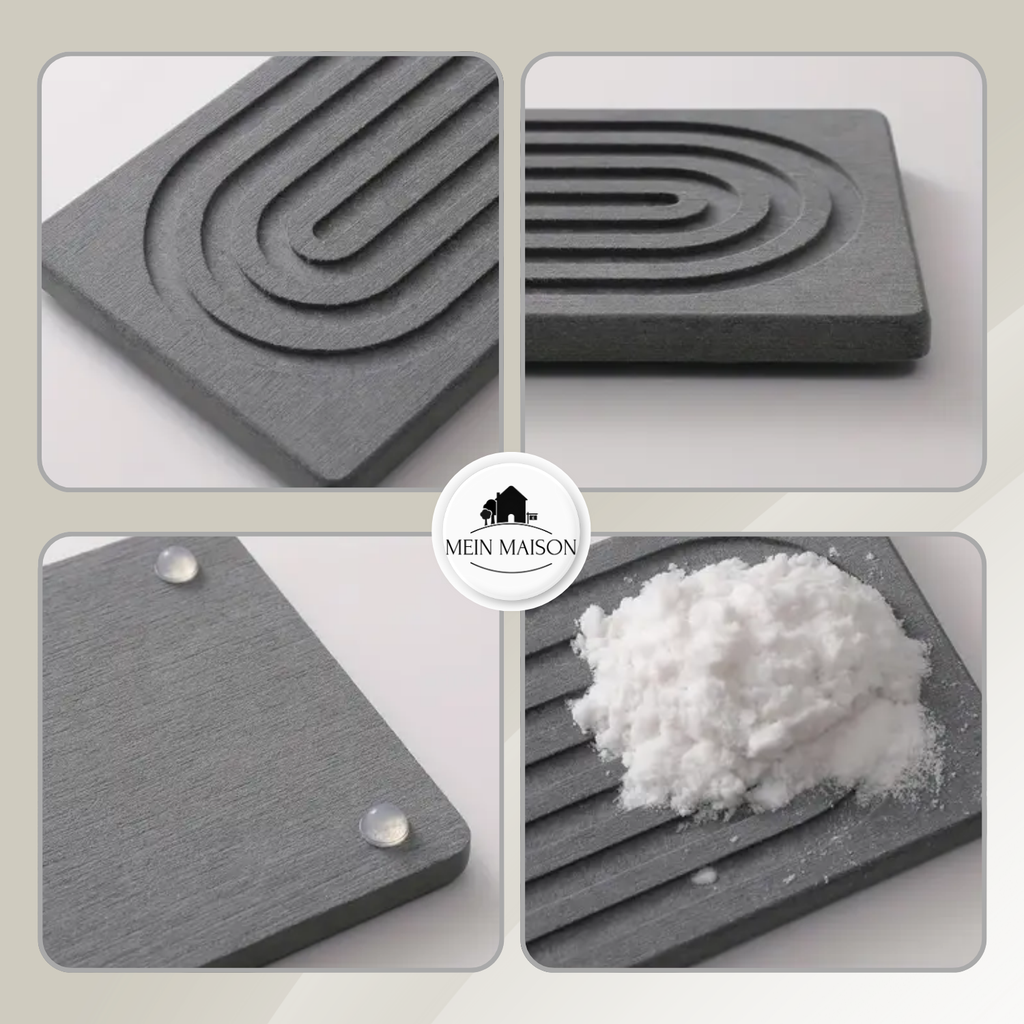 AquaStone – El posavasos que absorbe agua