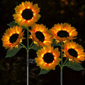 GlowPetal – Luz Solar LED de Girasol para Jardín