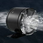 Ventilador de extracción silencioso con gran potencia de succión – ideal para cocina y baño