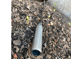 Azada Hueca de Acero Completo para Jardinería