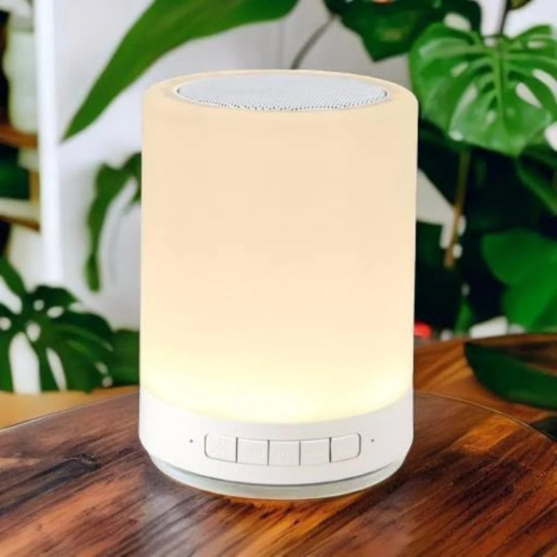 SoundGlow – Altavoz Bluetooth con lámpara de luz ambiental