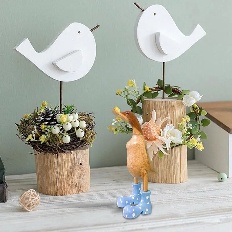 DuckLoom - Estatua Decorativa Inspirada en Patos para Exhibición en Interiores