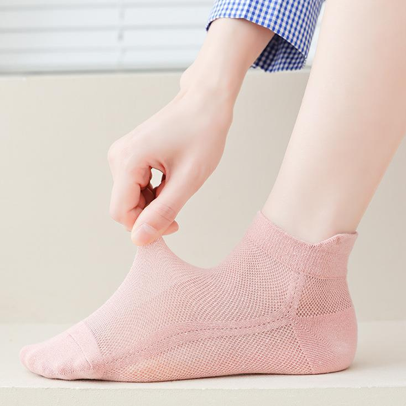 Calcetines ultradelgados antideslizantes con efecto invisible
