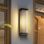 Luz de Pared Moderna para Exteriores | Aplique de Pared LED de Acero Inoxidable Impermeable para Iluminación de Patio y Porche
