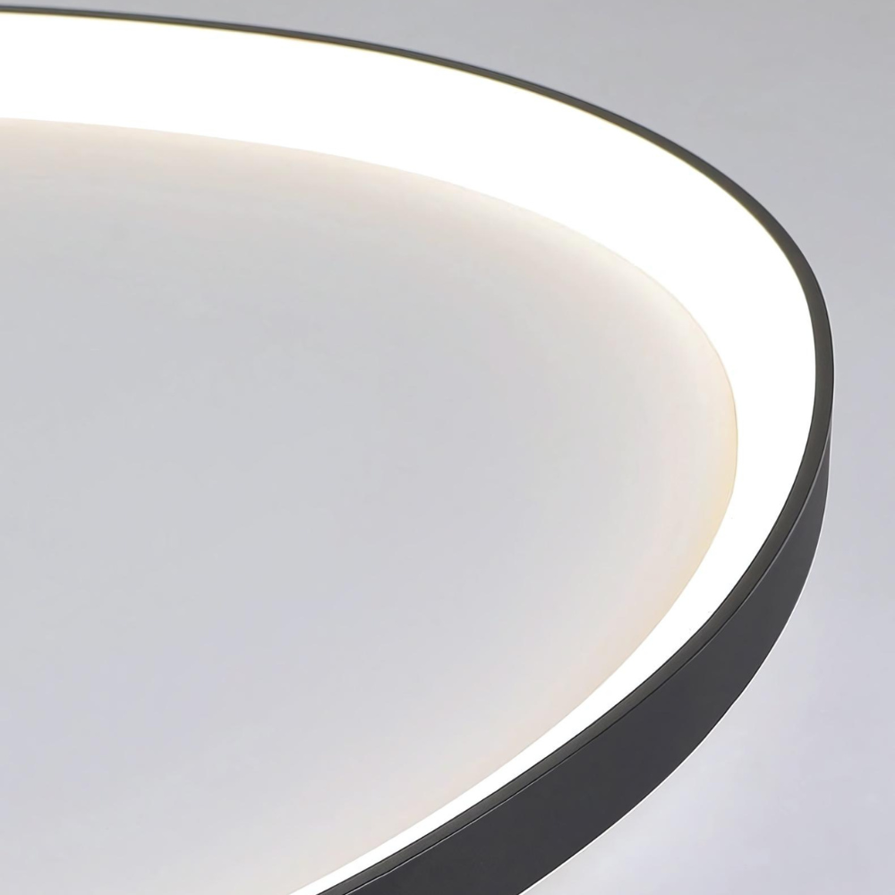 Halo | Lámpara de techo LED semicircular