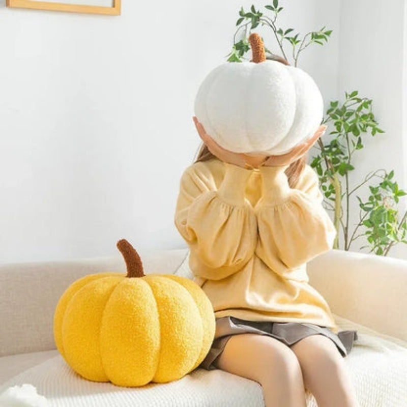 PumpkinCush – Cojín decorativo inspirado en calabazas
