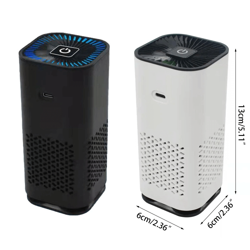 Purificador de Aire Iónico Portátil con Filtro HEPA