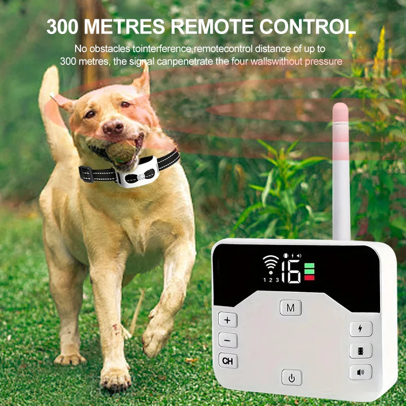 PawPal Collar Inalámbrico para Perros - Libertad y Seguridad para Tu Perro