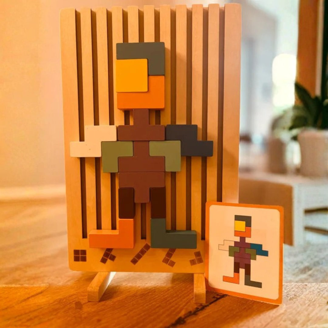 Puzzle de madera 3D para niños