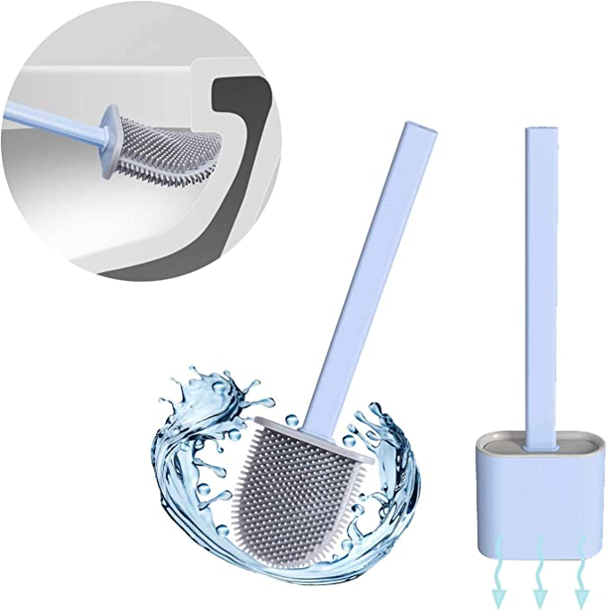 FlexiClean Escobilla de Inodoro - Para una Limpieza Sencilla y Higiénica