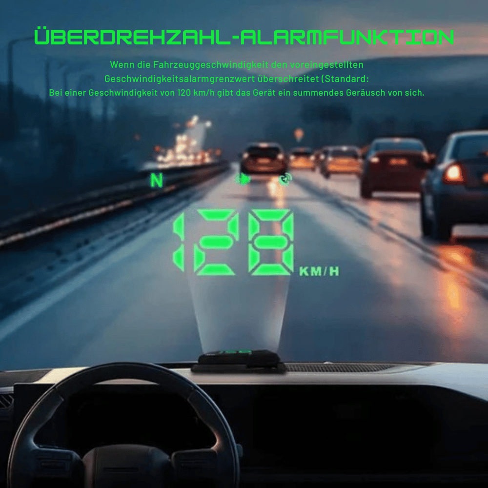 WhisperDash — Pantalla de Visualización Frontal GPS | 50% DESCUENTO