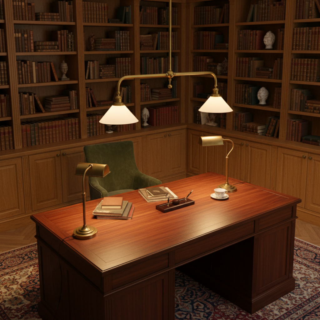 Bibliotheca | Iluminación Colgante de Cocina Elegante y Atemporal para Isla