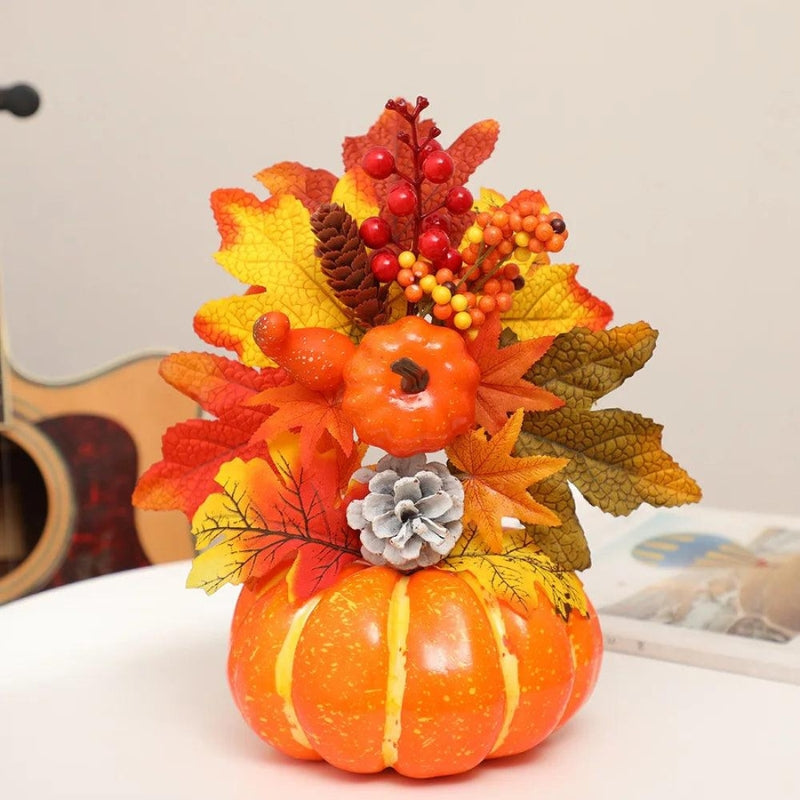 GhostlyGourd - Adorno Decorativo de Halloween con Diseño Inspirado en Calabaza