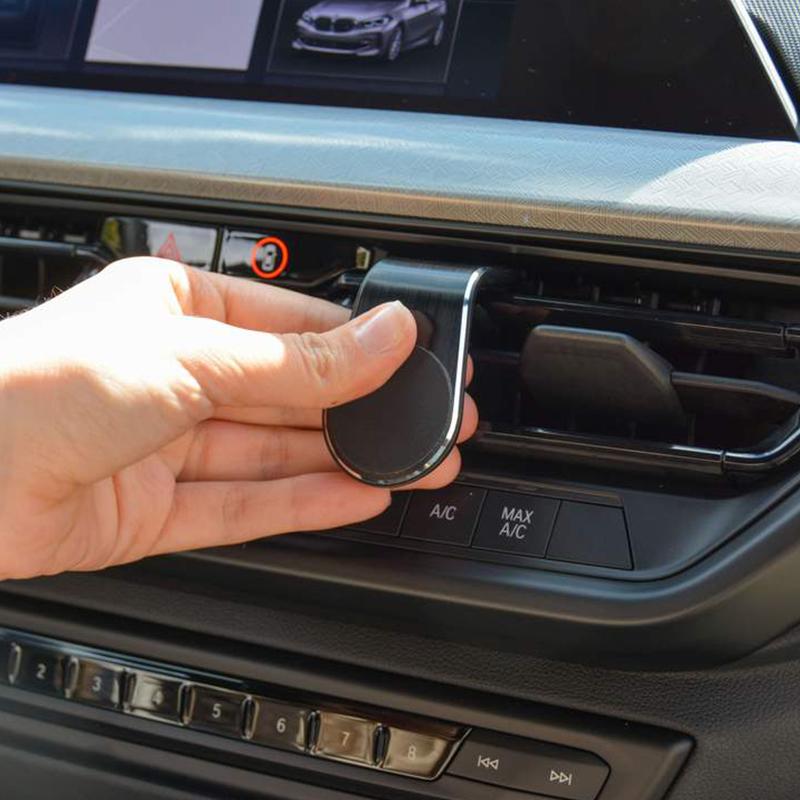 Kalsten | Soporte Magnético para Teléfonos en la Rejilla del Aire del Coche
