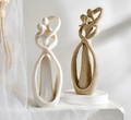 Abrazos Eternos | Escultura Abstracta | Amor Atemporal | Regalo Único