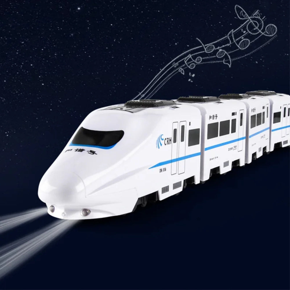 TrackMate - Juguete de tren interactivo con señales y luces para diversión interminable