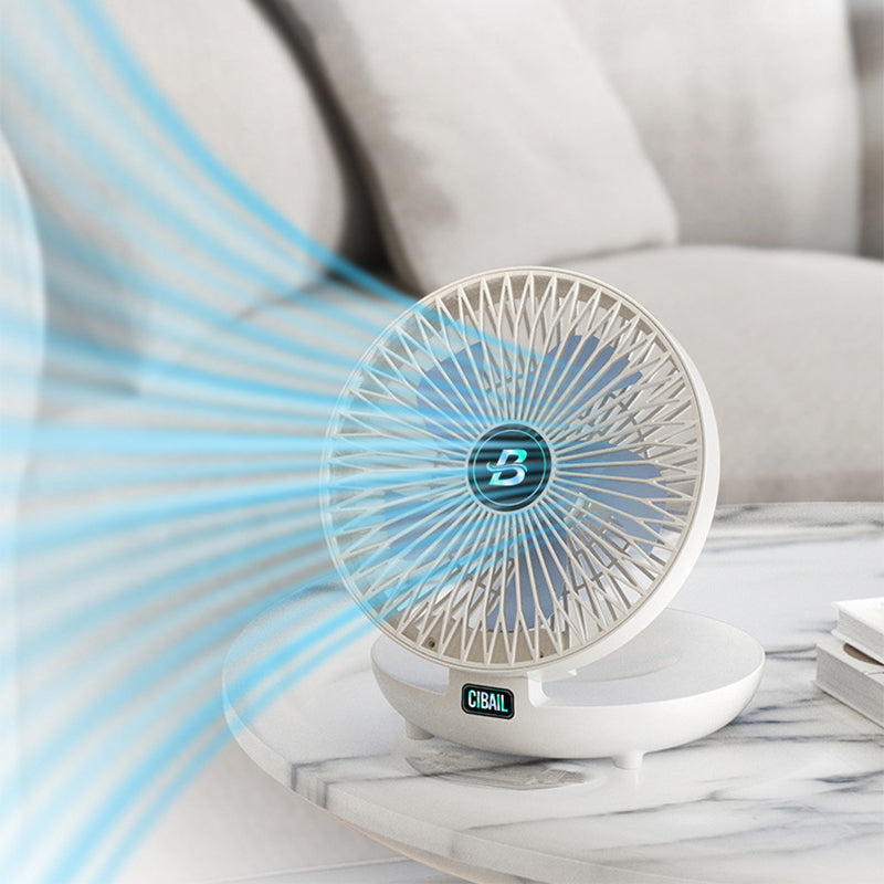 CoolBreeze – Ventilador de escritorio portátil con velocidades ajustables para comodidad instantánea