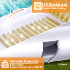 Piscina inflable para broncearse con portavasos