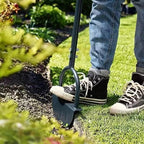EdgeMaster - Herramienta para Bordes de Jardín con Mango y Diseño de Media Luna